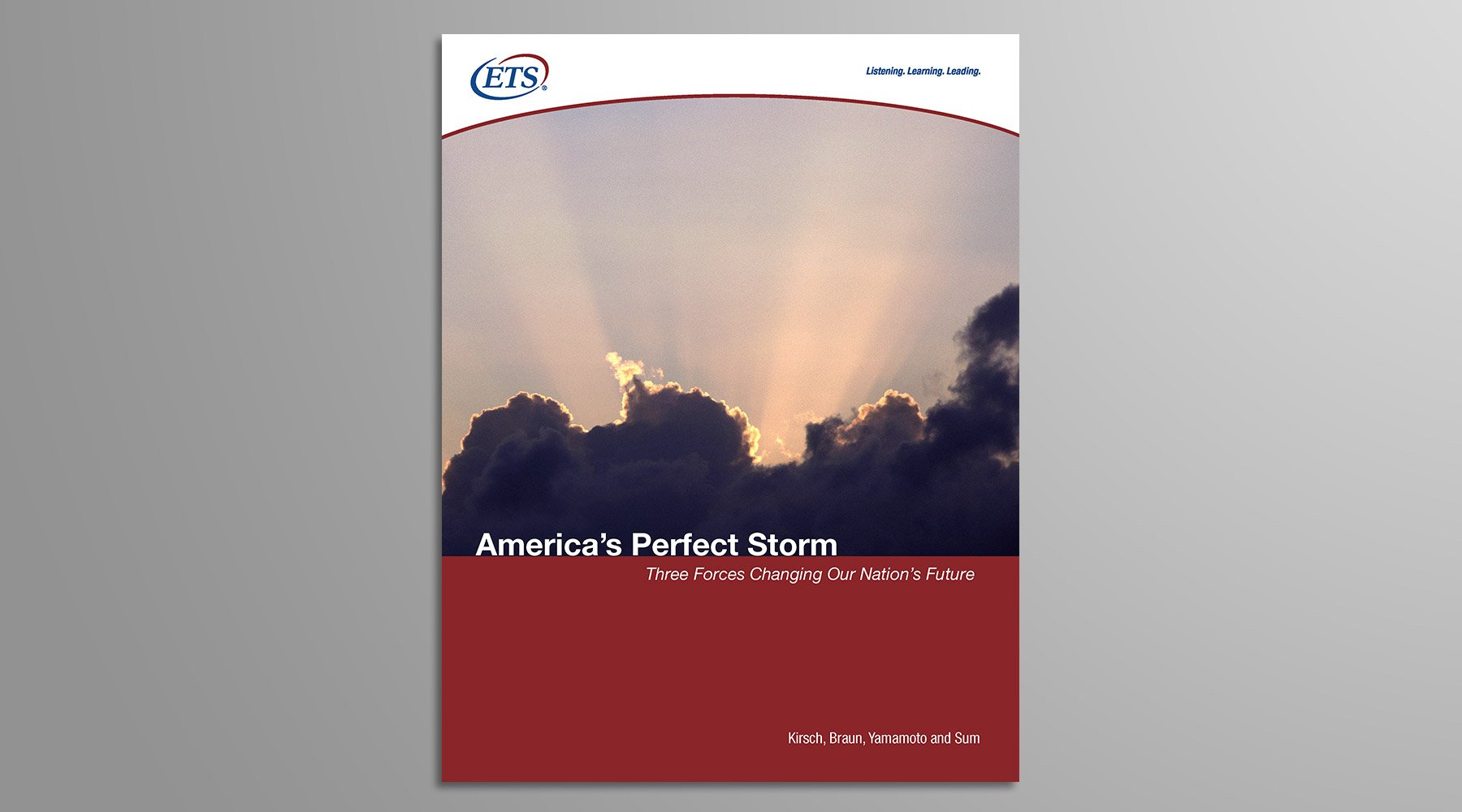 Business report cover