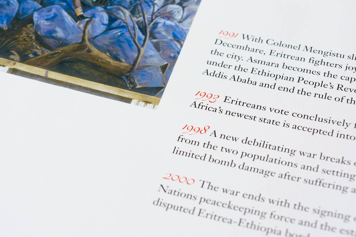 Design sample of Asmara Beloved picture book