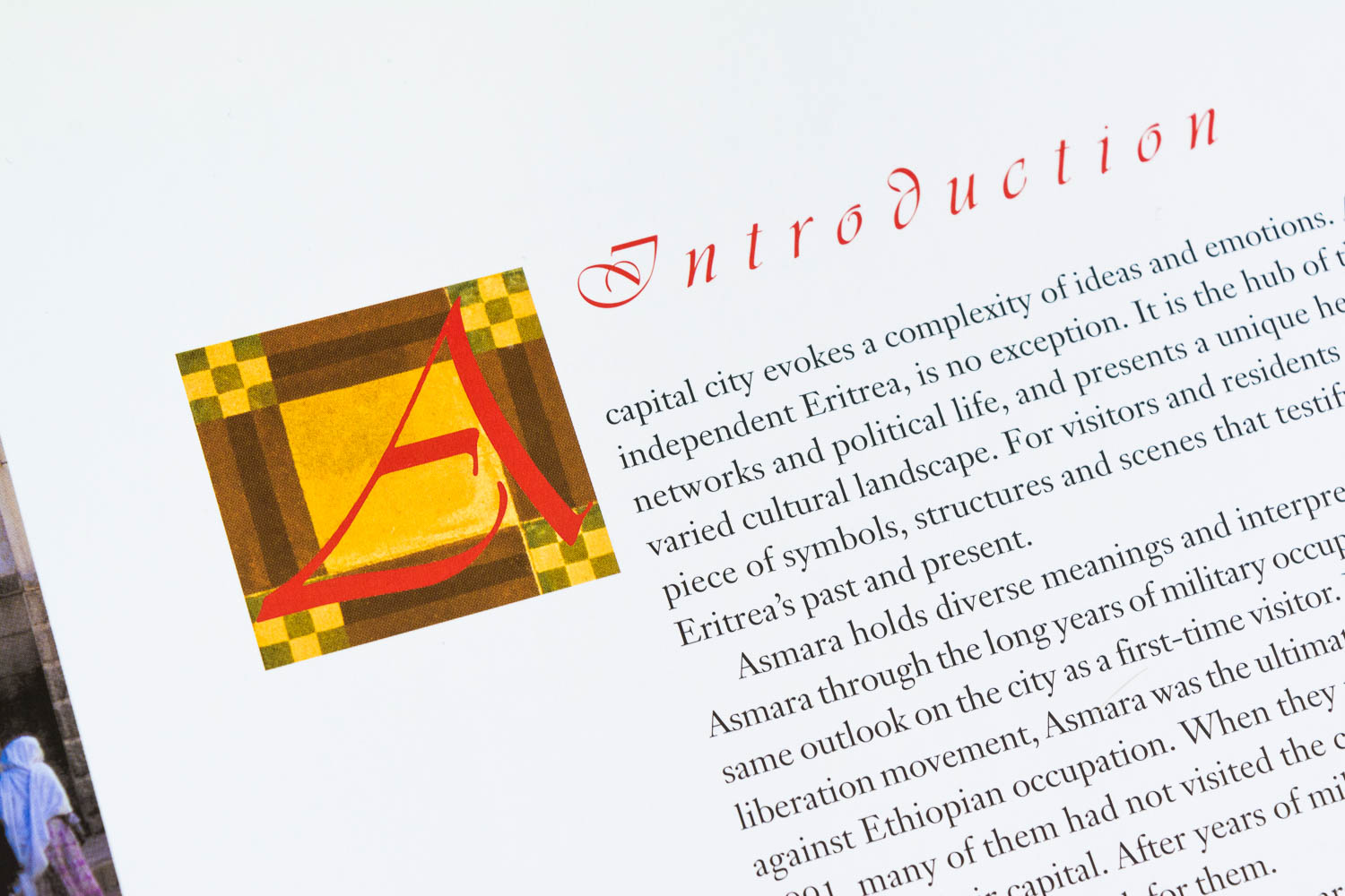 Design sample of Asmara Beloved picture book