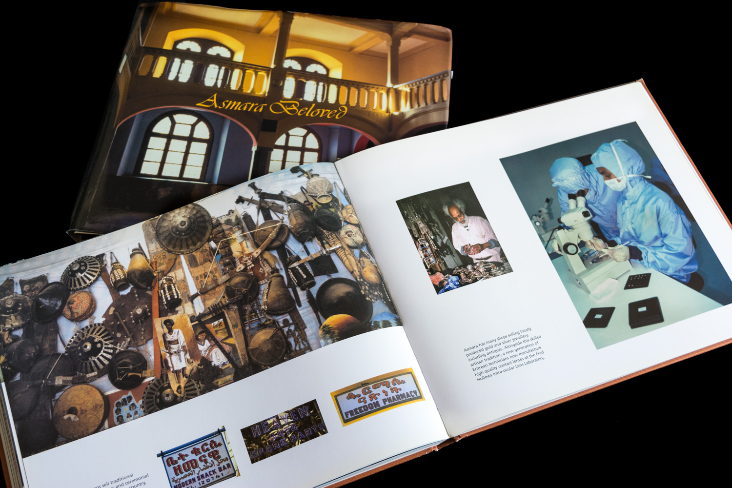 Design sample of Asmara Beloved picture book