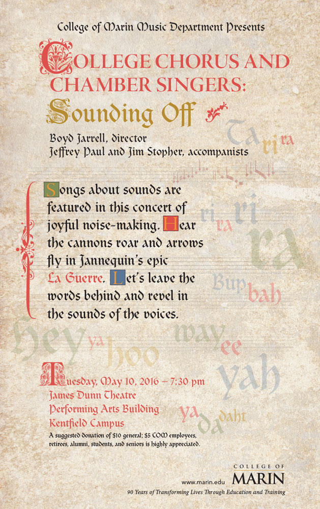 College of Marin Chorus and Chamber Singers