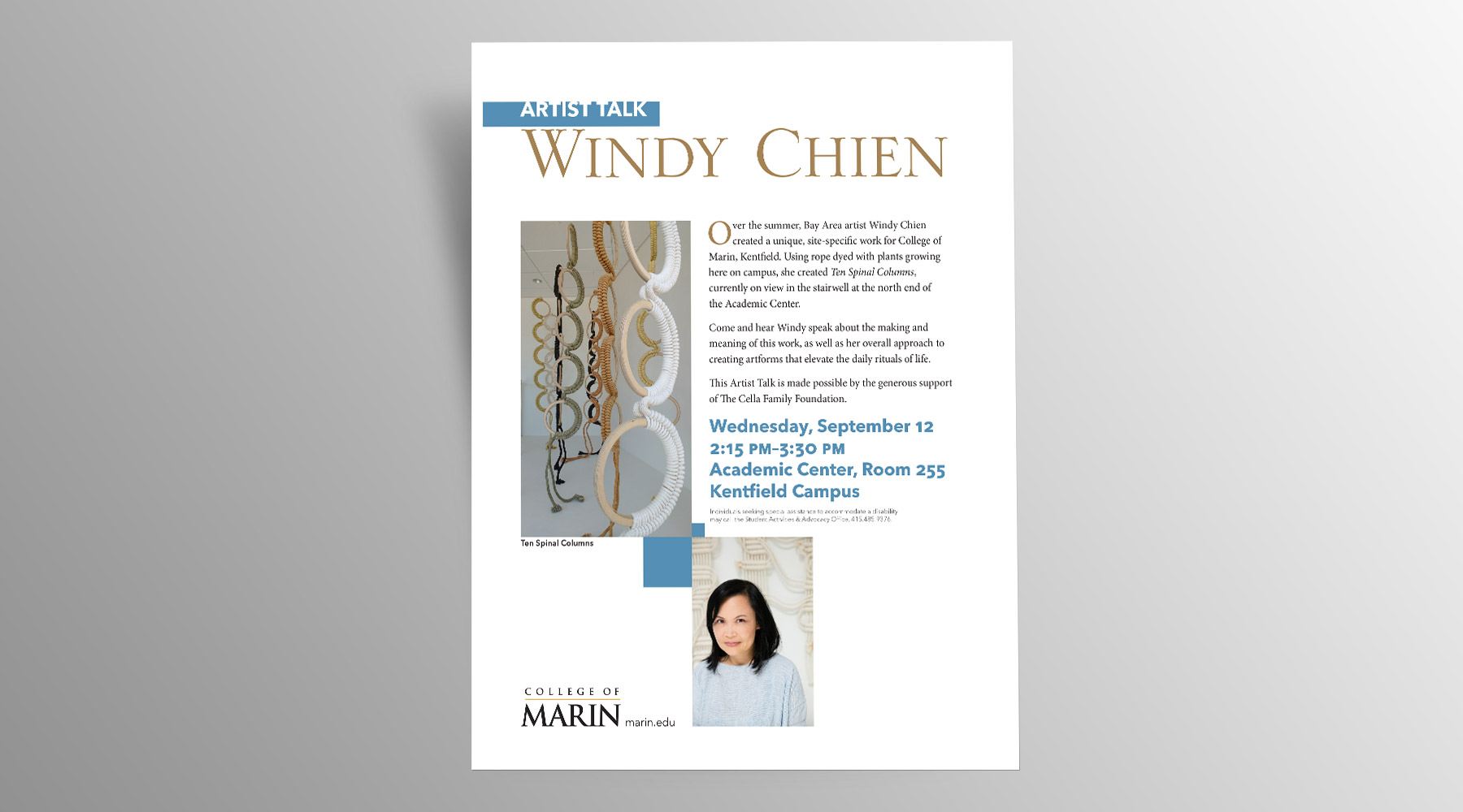 College of Marin SBDC flyers