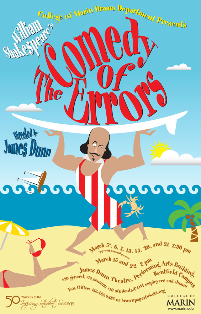 The Comedy of errors by William Shakespeare