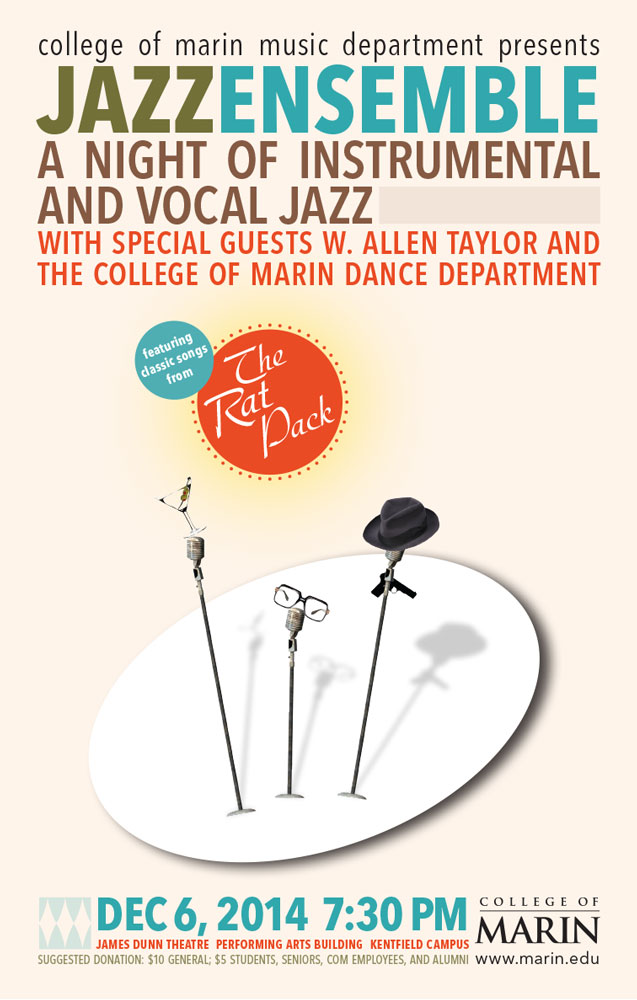 Rat Pack Concert College of Marin