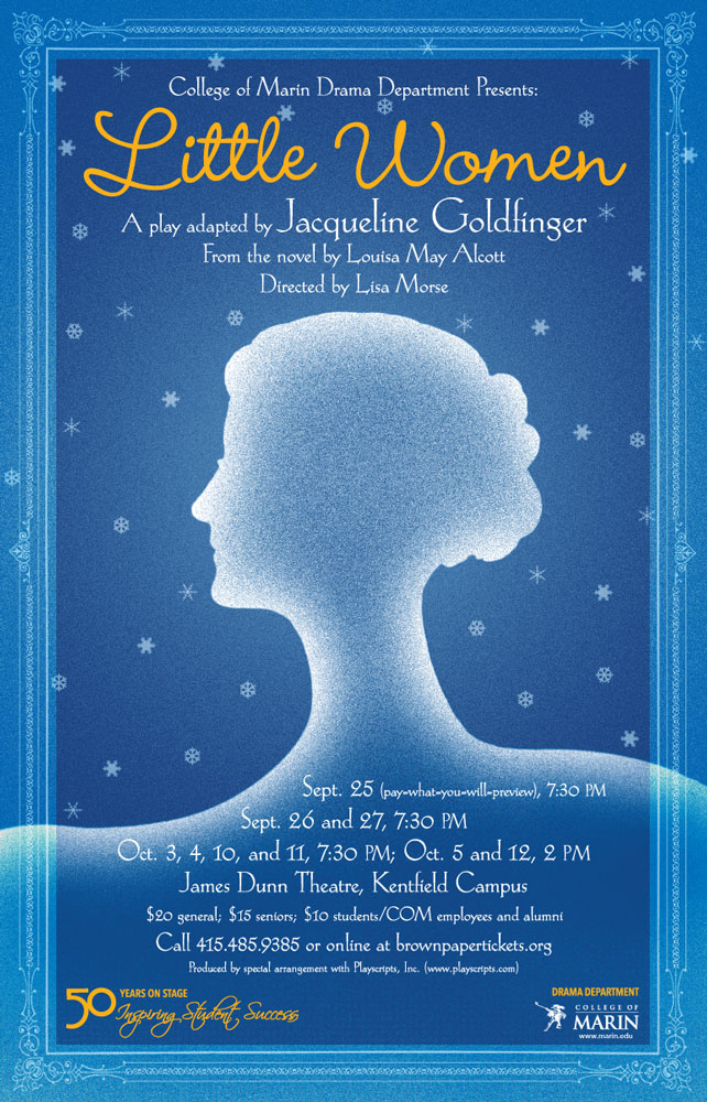 Little Women by Louisa May Alcott and adapted by Jacqueline Goldfinger