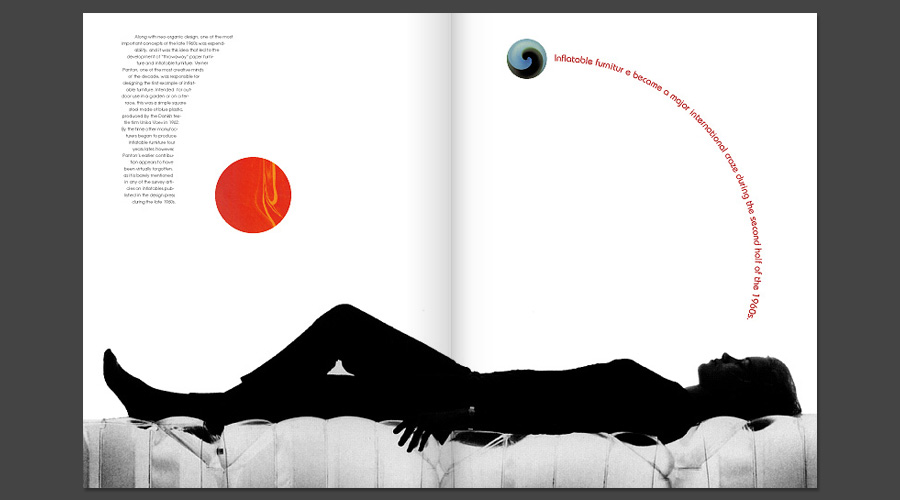 Magazine interior design