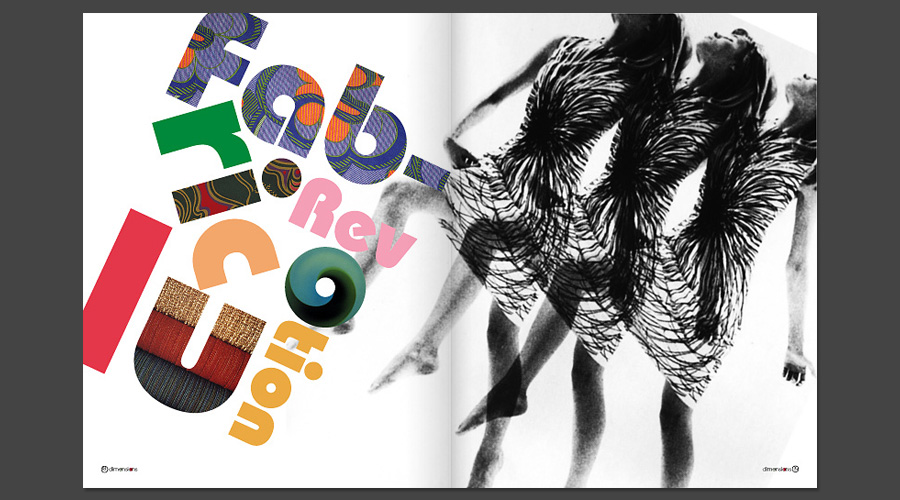 Magazine interior design